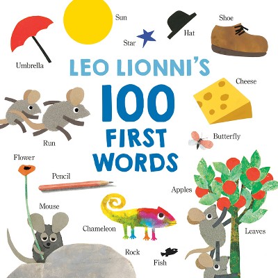 Leo Lionni's 100 First Words - (Board Book)