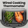 Chefman ExacTemp 8-Quart Easy-View Air Fryer with Wired Cooking Thermometer – Stainless Steel - 3 of 4