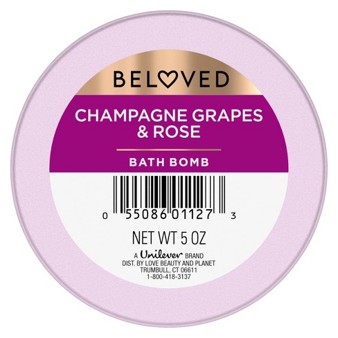 Beloved Champagne Grapes and Rose Bath Bomb - 5oz - image 1 of 4
