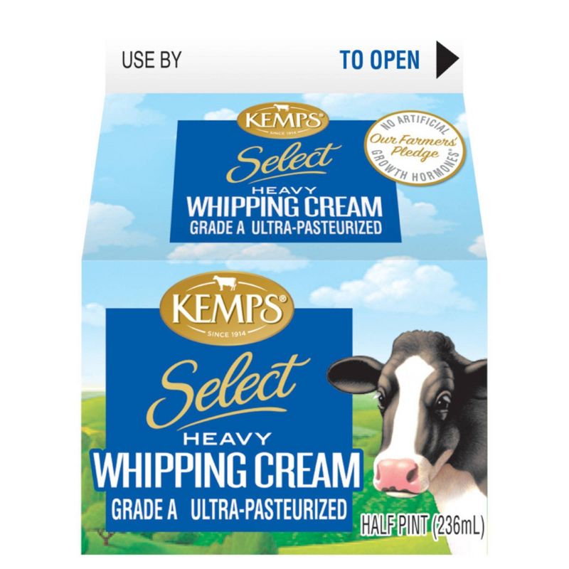 Kemps Heavy Whipping Cream - 8 fl oz, 1 of 6
