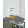 Gulches 4.1×4.1×7.5" Goblet with Gold Rim, Set of 4 - 3 of 4
