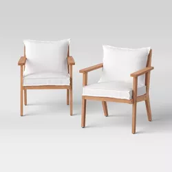 Payson 2pk Small Space Patio Chairs, Outdoor Furniture - Threshold™ designed with Studio McGee