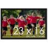 PosterPalooza | Simple Black Picture Frame - UV Acrylic, Backing Board, Hanging Hardware Included - 2 of 4