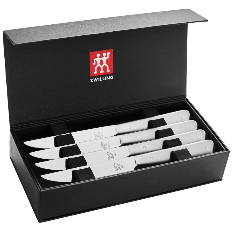 ZWILLING Porterhouse Razor-Sharp Steak Knife Set of 8 with Black Presentation Case, Gift Set, 3 of 10
