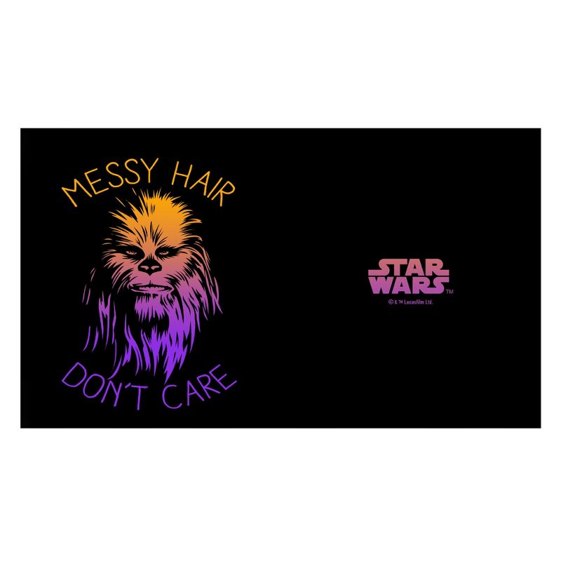 Star Wars Messy Hair Don't Care Chewie Stainless Steel Water Bottle, 2 of 3