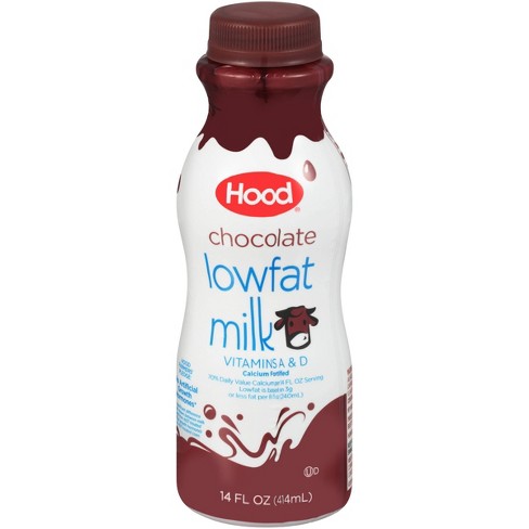 Hood 1% Low Fat Chocolate Milk - 14 fl oz - image 1 of 4