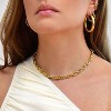 Gold Hoop Earrings Set for Women, 12 Pairs Large/Big Thin Thick Gold Hoops Earrings Loop Pack for Jewelry Gift 40mm/50mm - 2 of 4