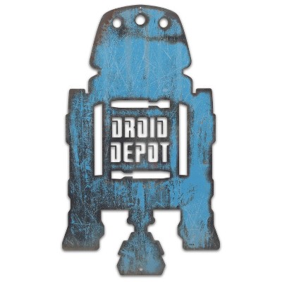 star wars metal sign