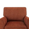 Kumasinova 360°Swivel Accent Chair Barrel Armchair with Side Pockets,Comfy Chenille Sofa Chair with 320lbs Capacity for Living Room - 2 of 4