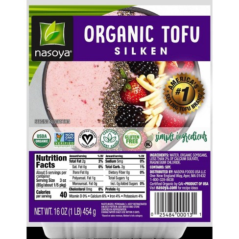 Nasoya Silken Organic Gluten Free Vegan