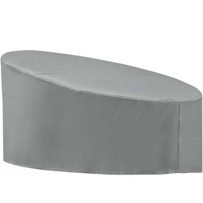 Modway Immerse Siesta and Convene Canopy Daybed Outdoor Patio Furniture Cover - Gray