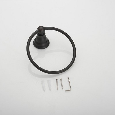 Bronze Wall Mounted Circular Towel Ring