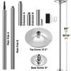 Yaheetech Adjustable 7'-9' H Dance Pole for Home - 3 of 4