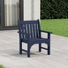 WestinTrends Outdoor Patio HDPE Adirondack Dining Arm Chair - 2 of 4