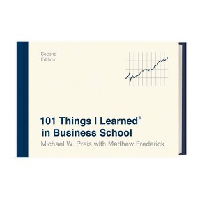 101 Things I Learned(r) in Business School (Second Edition) - by  Michael W Preis & Matthew Frederick (Hardcover) - 1 of 1