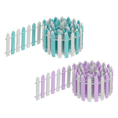 light blue/white, light purple/white