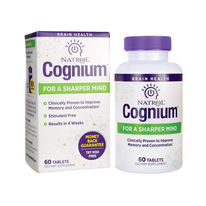 Natrol Dietary Supplements Cognium Tablet 60ct, 1 of 5