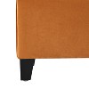 NicBex 50" Velvet Storage Ottoman Bench,Foot Rest with Lift-Up Top,Storage Bench with Birch Wood Legs,End of Bed Bench for Living Room&Bedroom - 4 of 4