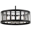 Minka Lavery Minka-Lavery Majestic Splendor 25.5" Wide Coal Finish 6-Light Pendant - 4 of 4