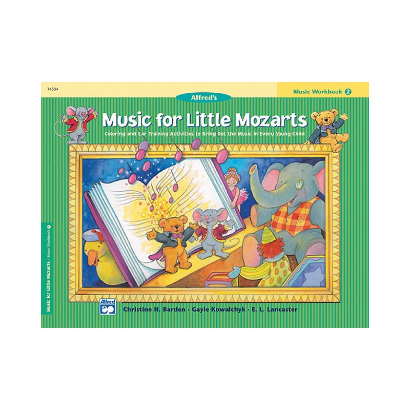 Alfred Music for Little Mozarts Music Workbook 2, 1 of 2