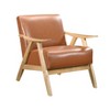 NicBex Accent Chair Upholstered Living Room Chair with Thick Density Cushion Comfy Chair Lounge Chair for Reading Room, Bedroom - 3 of 4
