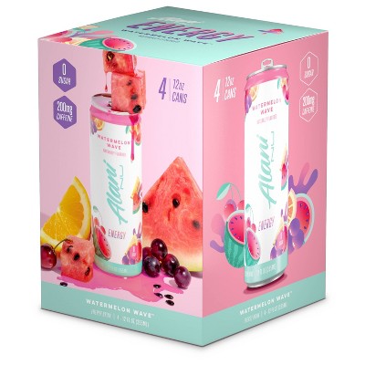 Alani Watermelon Energy Drink - 4pk/12 fl oz Can