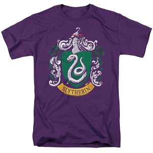 Men's Harry Potter Slytherin Crest T-Shirt - 1 of 4