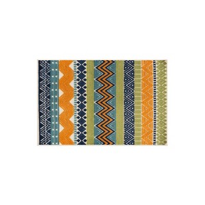 World Rug Gallery Marbella Contemporary Boho Indoor/Outdoor Area Rug - 1 of 4