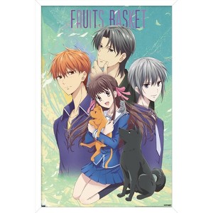 Trends International Fruits Basket - Art Work Framed Wall Poster Prints - 1 of 4