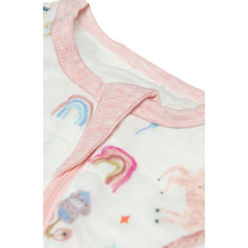 Loulou Lollipop Muslin Sleep Sack Wearable Blanket - Unicorn Dream 3-12 Months, 3 of 5