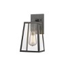 Chloe Lighting Leodegrance Transitional 1 Light Black Outdoor Wall Sconce 11" Height - 4 of 4