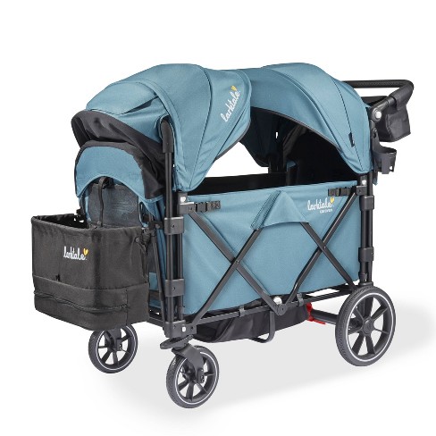 Larktale Caravan V3 Extra Capacity Stroller Wagon Seaford Blue