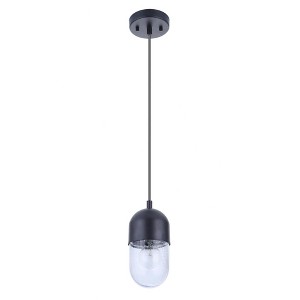 Craftmade Lighting 1 - Light Pendant in  Flat Black - 1 of 1