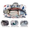 Waterproof baby print stroller bag storage hanging bag diaper bag mother and baby mommy bag - 4 of 4