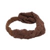 Unique Bargains Women's Wide Elastic Texture Headband 1 Pc - 3 of 4