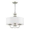 Livex Lighting Brookdale 3 - Light Pendant in  Brushed Nickel - 2 of 4