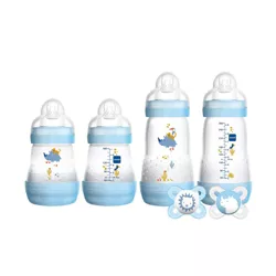 MAM Baby 0+ Months Bottles and Pacifiers Gift Set 6pc