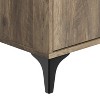 Galano Zaffy 5 Drawer Chest (Interlock) - Knotty Oak - 2 of 4