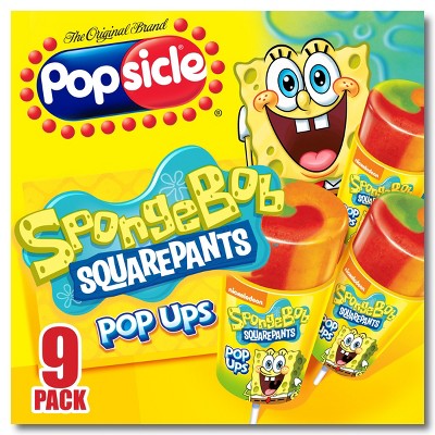 Popsicle SpongeBob SquarePants Frozen Pop Ups - 9pk