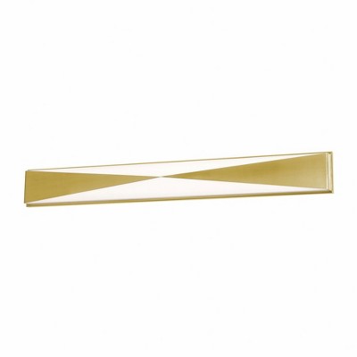 AFX Novara 1 - Light Vanity in  Satin Brass