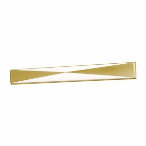 AFX Novara 1 - Light Vanity in  Satin Brass - 1 of 4