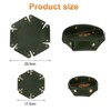 Unique Bargains PU Leather Foldable Jewelry Organizing Storage Trays 2 Pcs - 2 of 4
