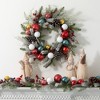 72"L Sullivans Artificial Shiny Ball Frosted Christmas Garland, Multicolor, Indoor Christmas Decor - 3 of 4