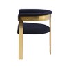 Meridian Furniture,Romeo Boucle Fabric Dining Chair, Set of 2 - 4 of 4