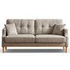 Whisen 2 Seater Loveseat Sofa with USB Charge Waterproof Fabric - 3 of 4