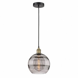 Rochester - 1 Light Cord Hung Mini Pendant In Industrial Style-11.63 Inches Tall and 10 Inches Wide - 1 of 1