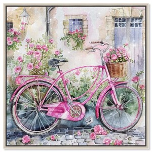 Art Remedy Glam Bike Chic Farmhouse Wall Art Framed - 1 of 4