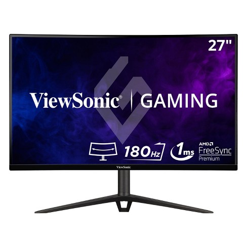 ViewSonic VX2718-2KPC-MHD 27 Inch Curved 1440p 1ms 180Hz Gaming Monitor with AMD FreeSync Premium, Eye Care, HDMI and Display Port - image 1 of 4