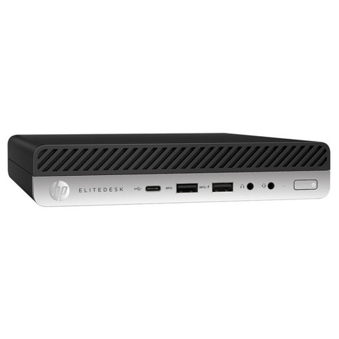 HP EliteDesk 800G3, Mini Desktop, i5-6500T, 2.5GHz, 32GB RAM, 1TB SSD, Windows 10 Pro - Manufacturer Refurbished - image 1 of 1