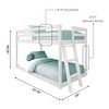 Bear Plywood Twin/Twin Low Bunk - 2 of 4